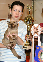 ТАНАКА на Международной Выставке Кошек 